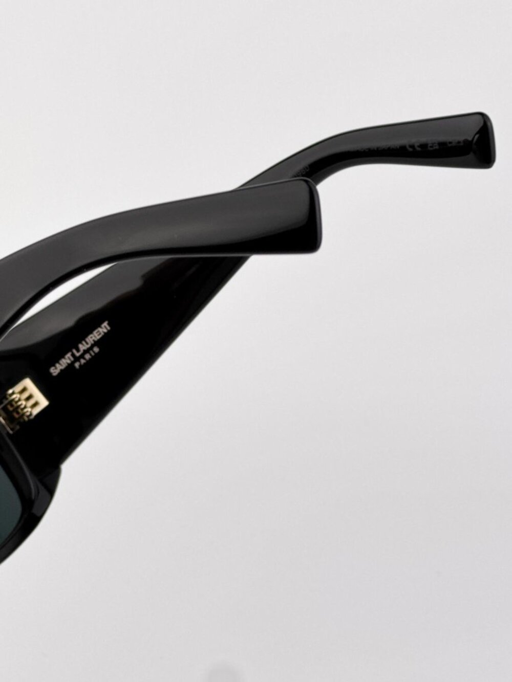 Saint Laurent SL832 001 Square Sunglasses – Black Grey Unisex Sunglasses - Picture 7 of 14